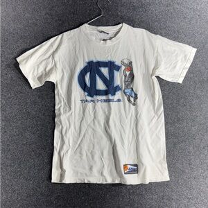 Vintage UNC Tar Heels Tee And1 Made in USA Men’s Large 90s Dunk Graphic